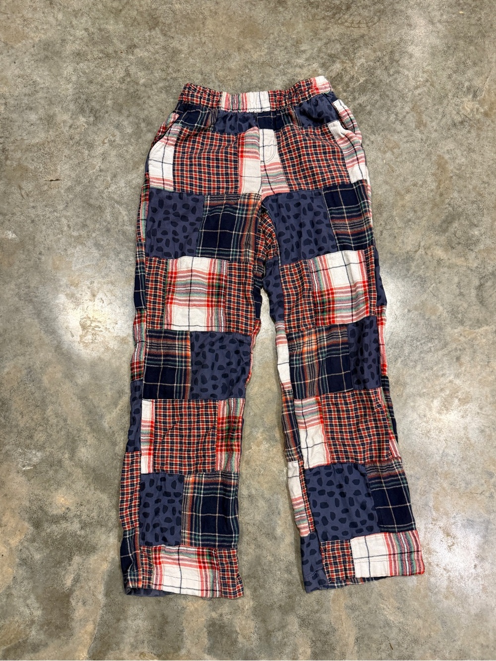 Aerie Plaid Patchwork Pajama Pants